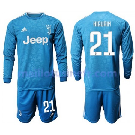 Maillot de Foot Juventus HIGUAIN 21 Troisième 2019-20 Manches Longues - Enfant